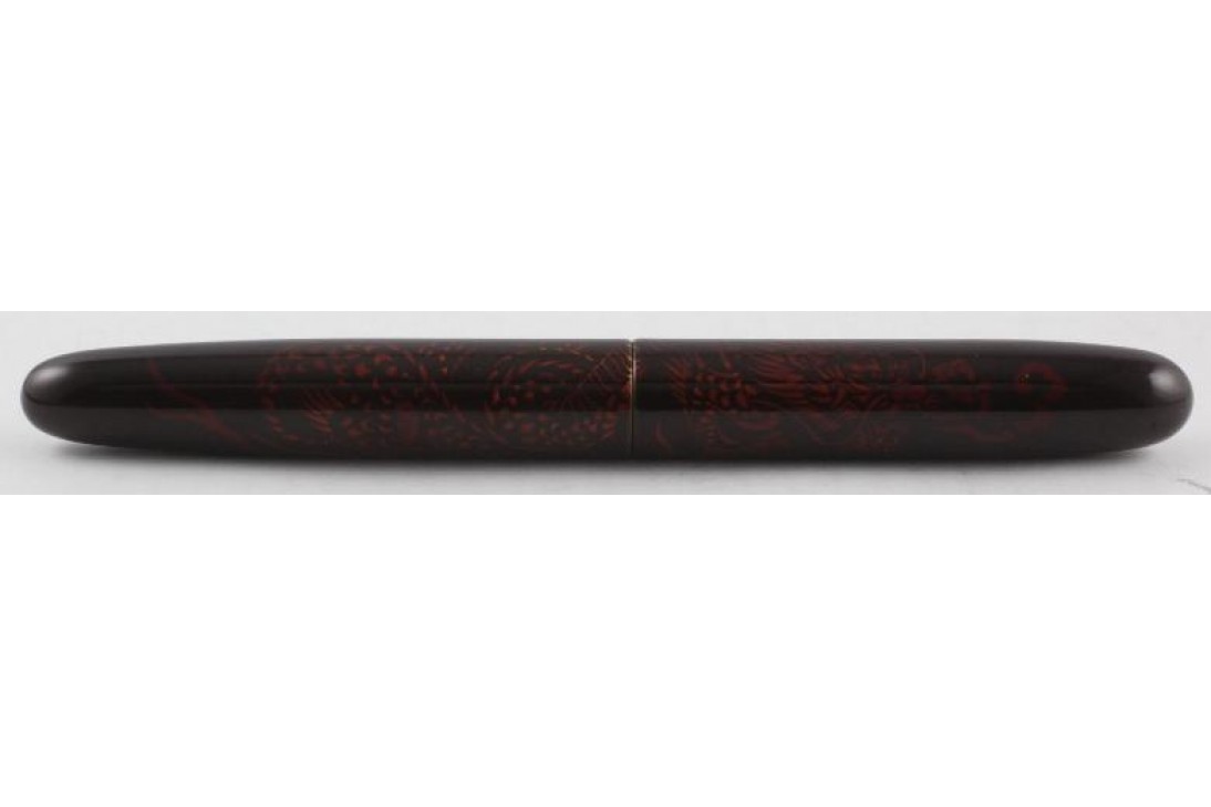 Nakaya Cigar Long Tame Sukashi Shishin Blue Dragon Roller Ball Pen
