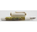 Pelikan Souveran M400 Tortoise White Fountain Pen ( New Logo )