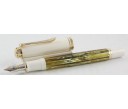 Pelikan Souveran M400 Tortoise White Fountain Pen ( New Logo )