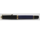 Pelikan Souveran M600 Blue and Black Gold Plated Trim Fountain Pen (New Logo)