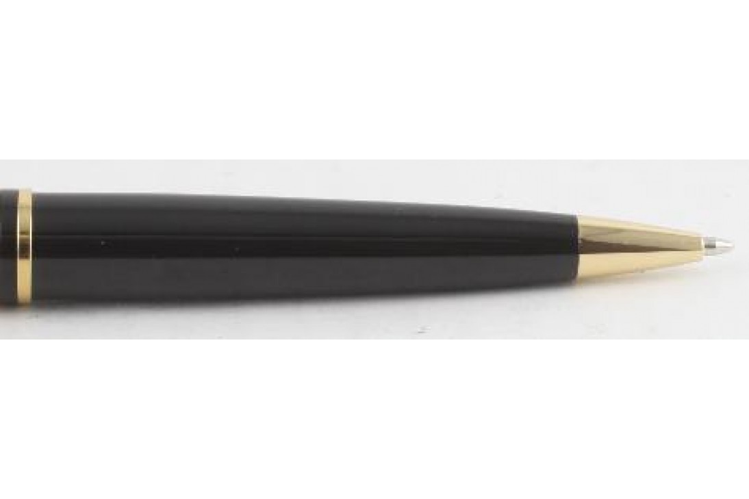 Waterman Expert III Black Gold Trim Ball Pen