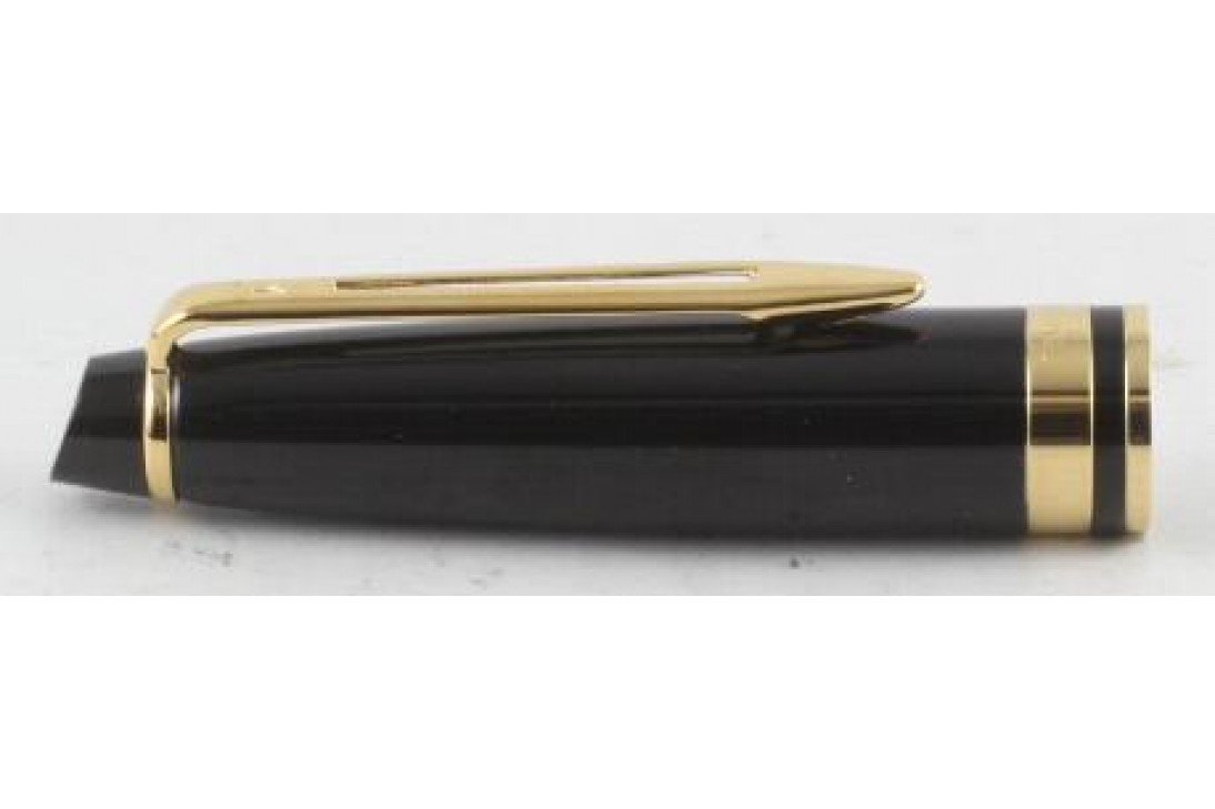 Waterman Expert III Black Gold Trim Roller Ball Pen