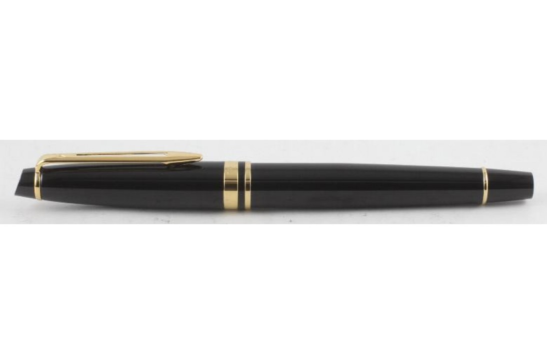 Waterman Expert III Black Gold Trim Roller Ball Pen