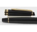 Waterman Expert III Black Gold Trim Roller Ball Pen