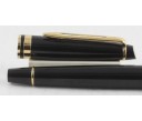 Waterman Expert III Black Gold Trim Fountain Pen