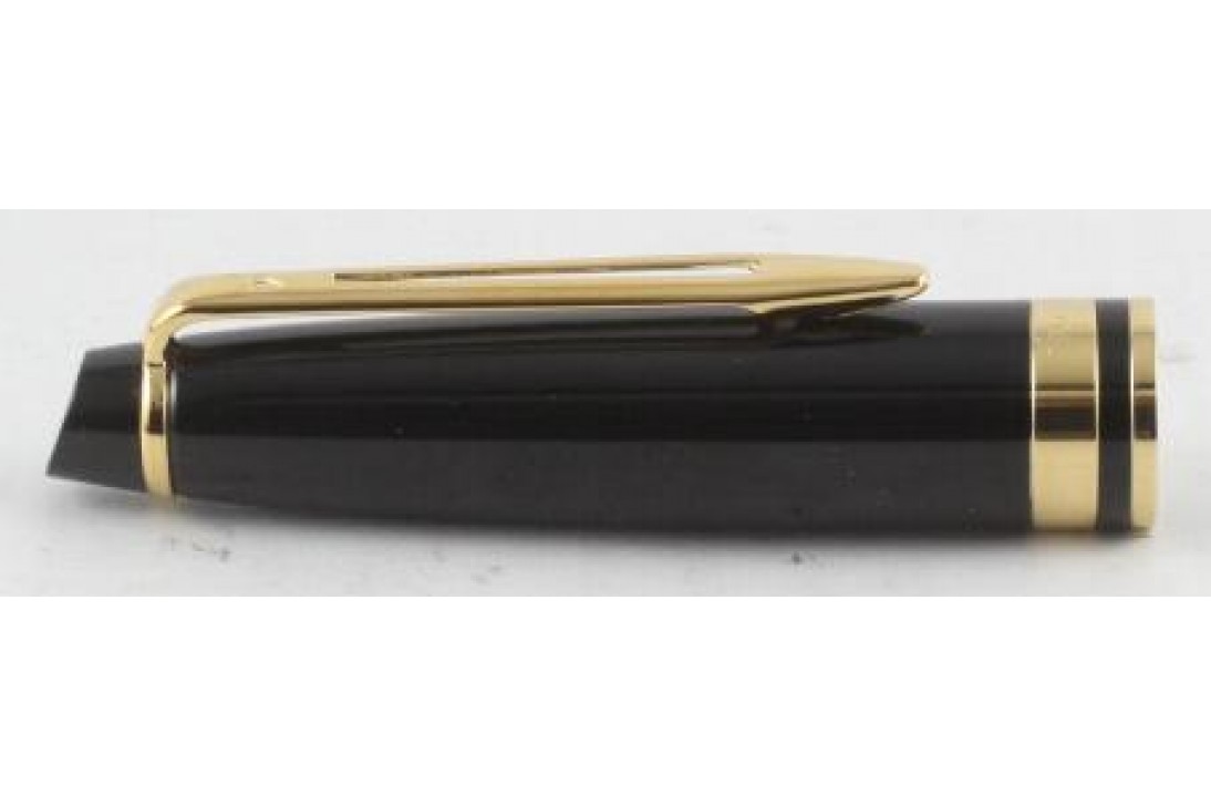 Waterman Expert III Black Gold Trim Fountain Pen