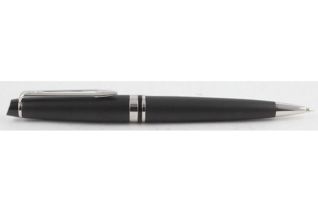 Waterman Expert III Matt Black Chrome Trim Ball Pen