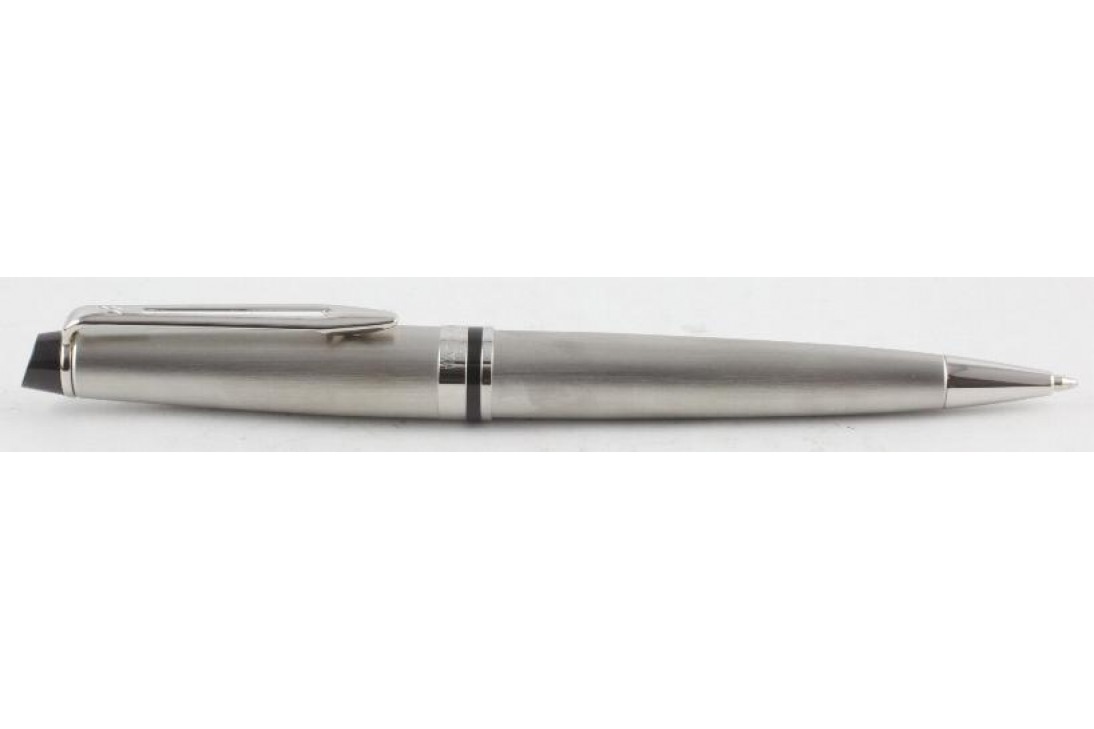 Waterman Expert III Stainless Steel Chrome Trim Ball Pen