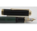 Pelikan Souveran M800 Green and Black Fountain Pen - New Logo