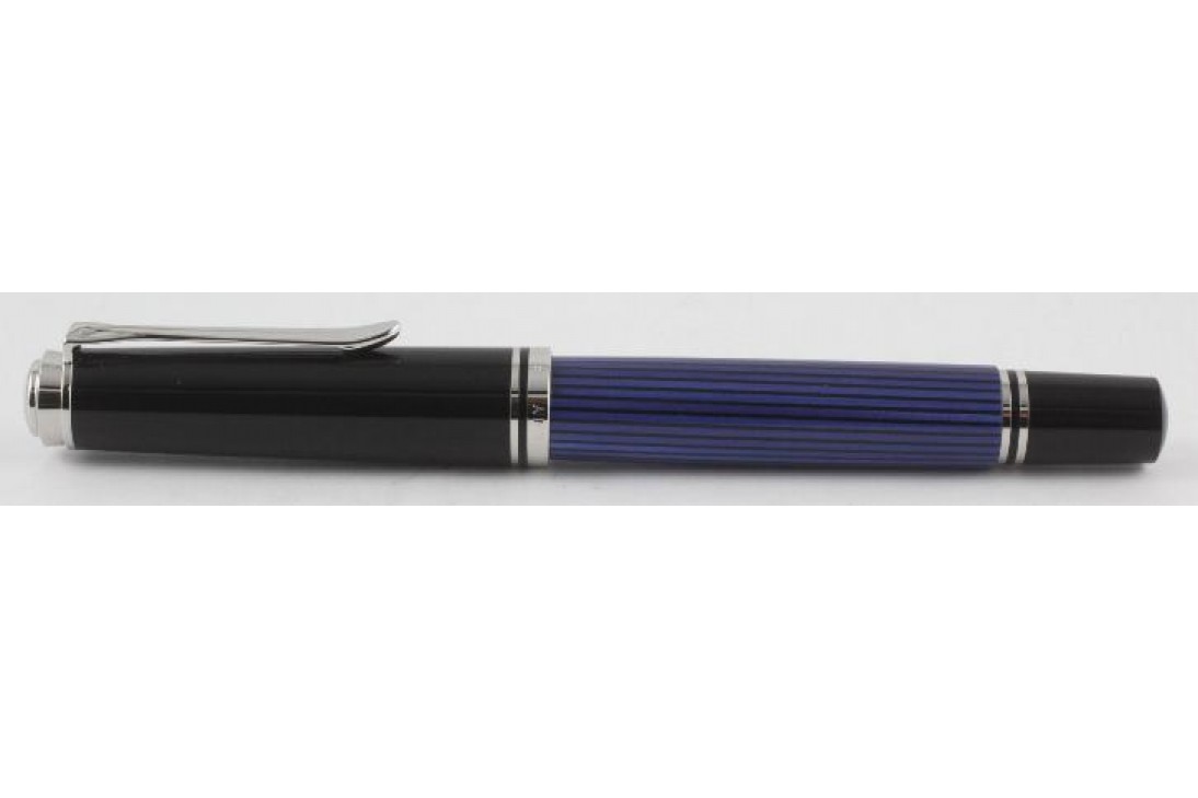 Pelikan Special Edition Souveran R605 Blue and Black Roller Ball Pen (New Logo)