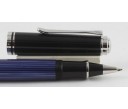 Pelikan Special Edition Souveran R605 Blue and Black Roller Ball Pen (New Logo)