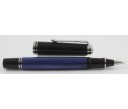 Pelikan Special Edition Souveran R605 Blue and Black Roller Ball Pen (New Logo)