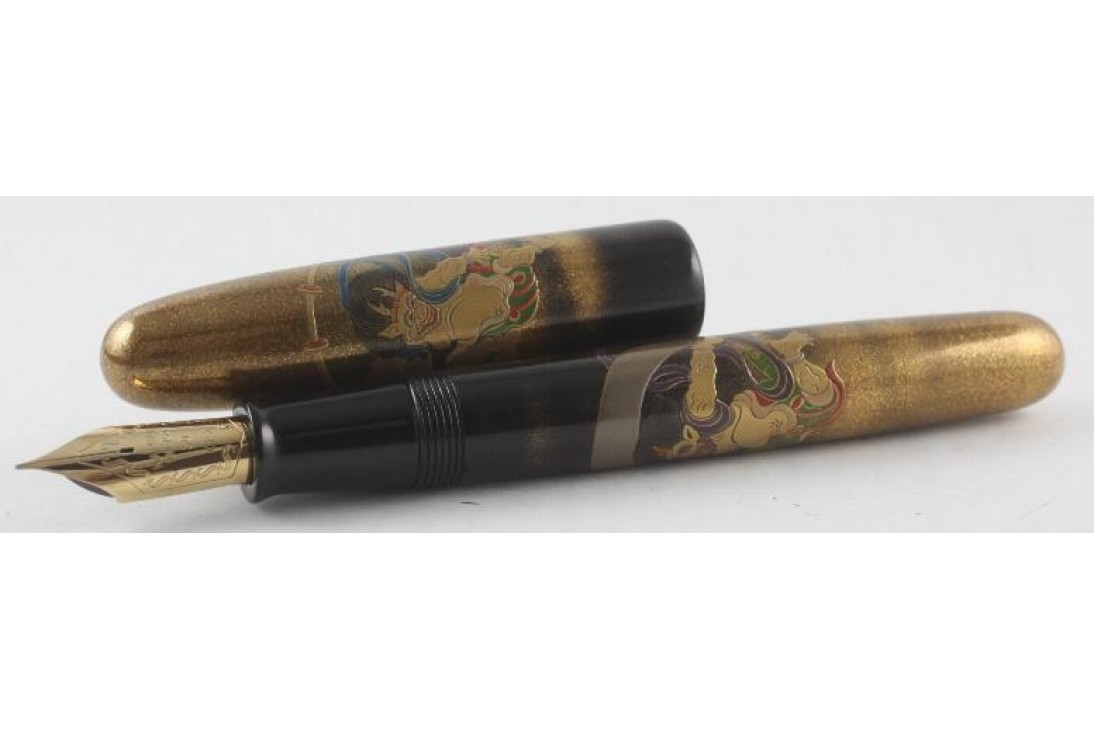 Namiki Limited Edition Emperor Size Thunder God Vs Wind God Fountain Pen