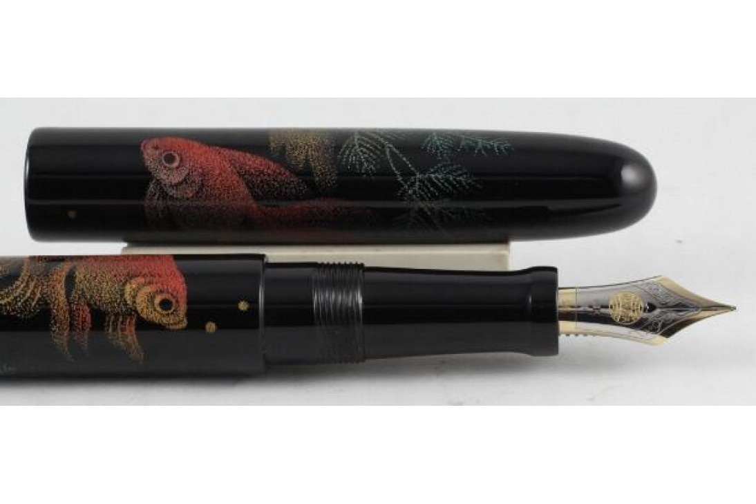 Nakaya Cigar Long Chinkin Kingyo (Goldfish) Fountain Pen