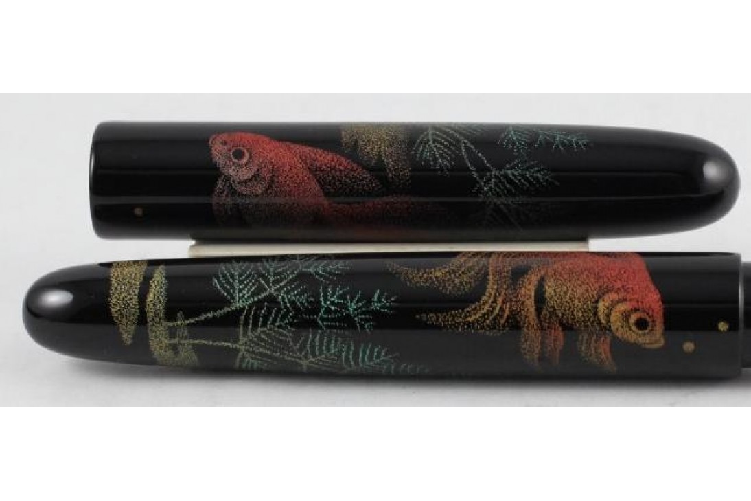 Nakaya Cigar Long Chinkin Kingyo (Goldfish) Fountain Pen