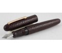 Nakaya Cigar Writer Portable Urushi Ishi-me Kuro Tame Fountain Pen
