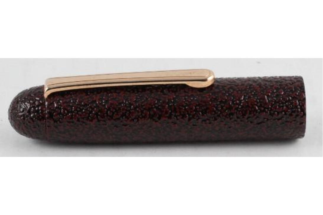 Nakaya Cigar Writer Portable Urushi Ishi-me Kuro Tame Fountain Pen