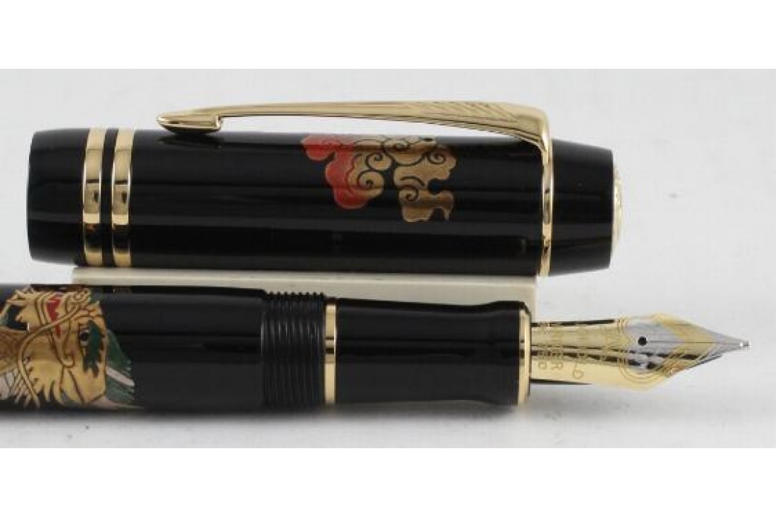 Parker Limited Edition Duofold Maki-e Chinese Unicorn Fountain Pen