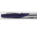 Sheaffer Intrigue 612 Whale Shark Matte Chrome Patterned Blue Ball Pen