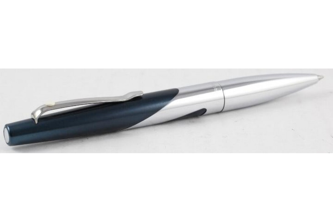 Sheaffer Intrigue 618 Petrol Metallic Blue Chrome Plated Ball Pen