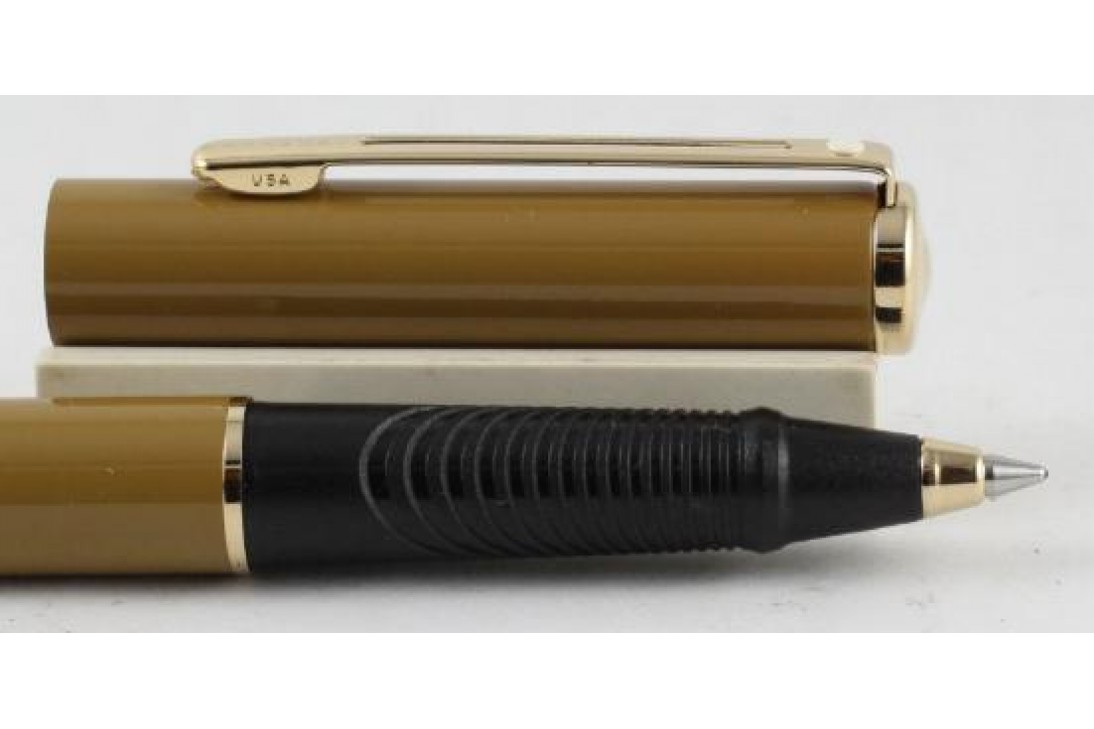 Sheaffer Agio 9089 Orange Olive GT Roller Ball Pen