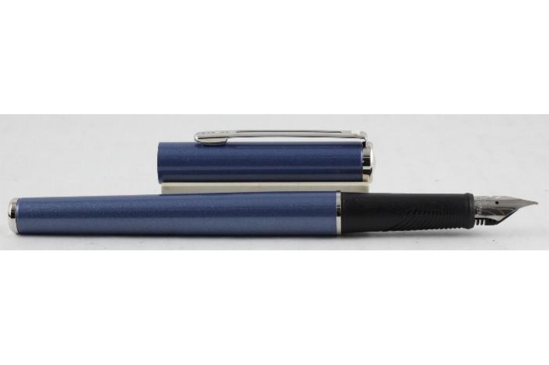 Sheaffer Agio 463 Blue Metallic Paint CT Fountain Pen