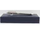 Platinum 3 in 1 Silver Plated Stripe Multi Function pen