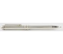 Platinum 3 in 1 Silver Plated Stripe Multi Function pen