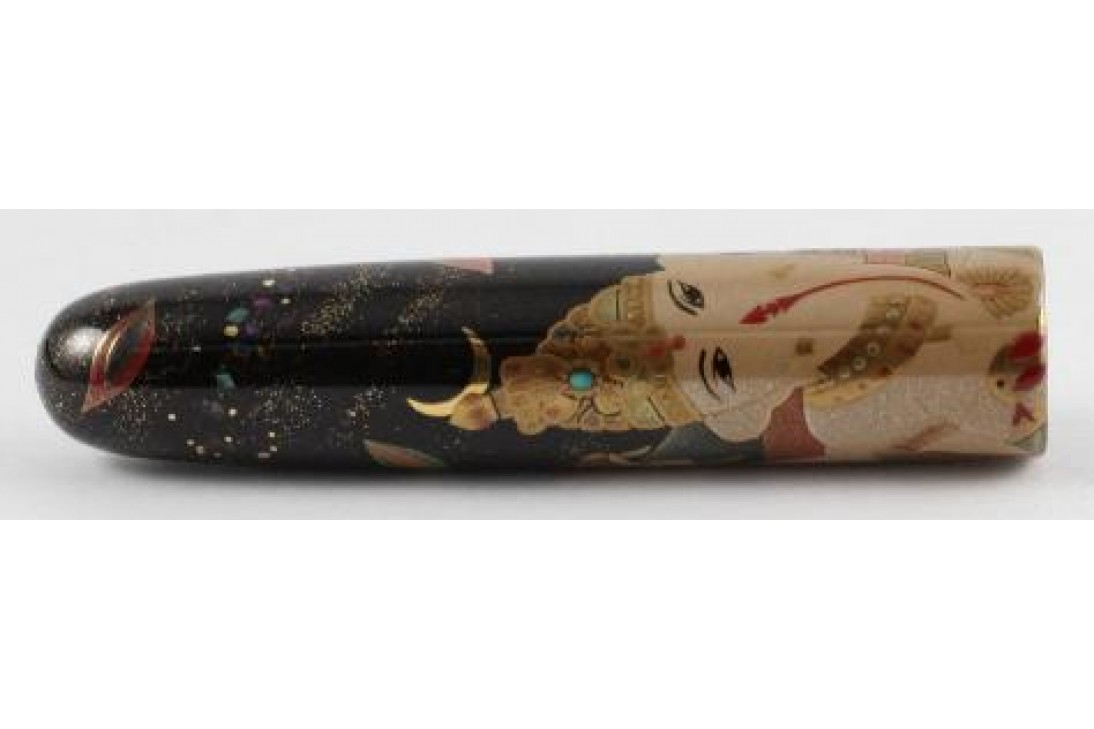 Nakaya Cigar Portable Maki-e Ganesh Fountain Pen