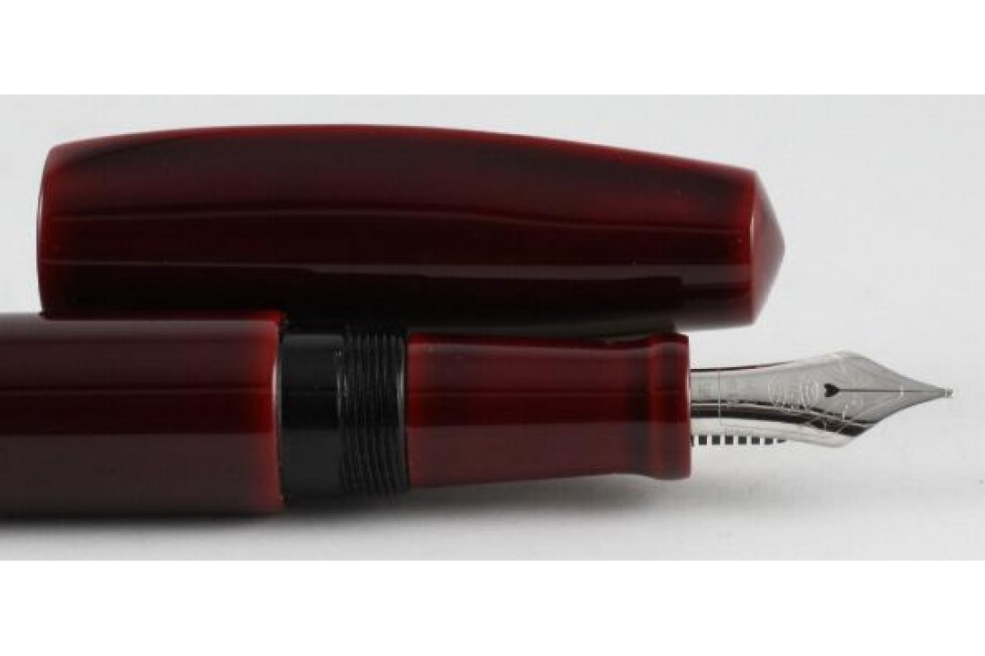 Nakaya Dorsal Fin Ver. I Tamenuri Finish Akatame Fountain Pen