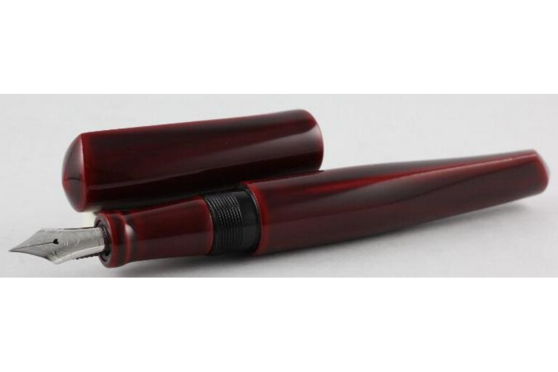 Nakaya Dorsal Fin Version 2 Tame Nuri Finish Akatame Fountain Pen