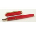 Platinum 1819 Bright Red Fountain Pen