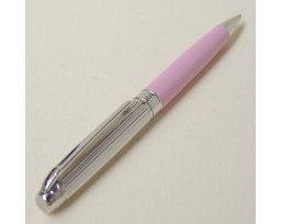 Caran d'ache Leman Bi colour Pink Rhodium Plated Ball Pen