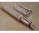 Montegrappa Limited Edition 80th Anniversary Silver Fountain Pen