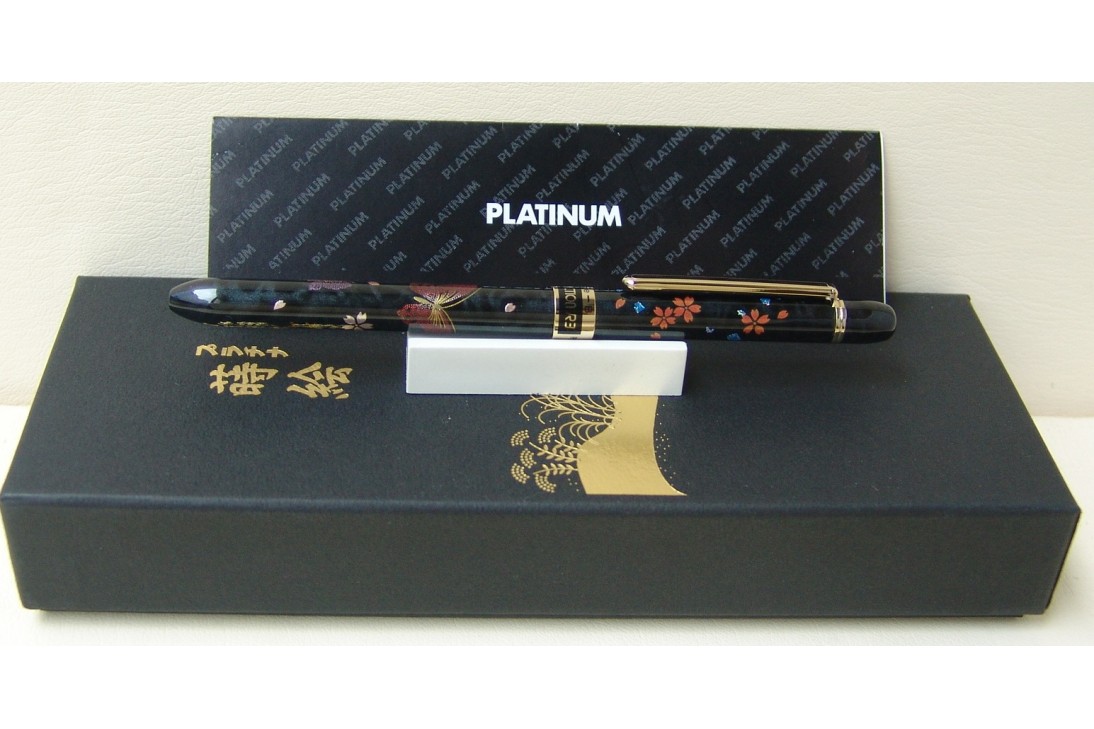 Platinum Double 3 Action Multi 3 in I Butterfly Pen