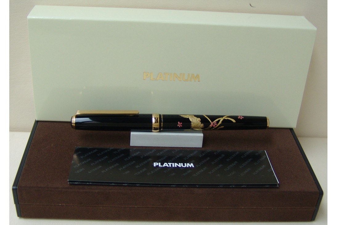 Platinum Slim Maki-e Phoenix (Hou-ou) Fountain Pen