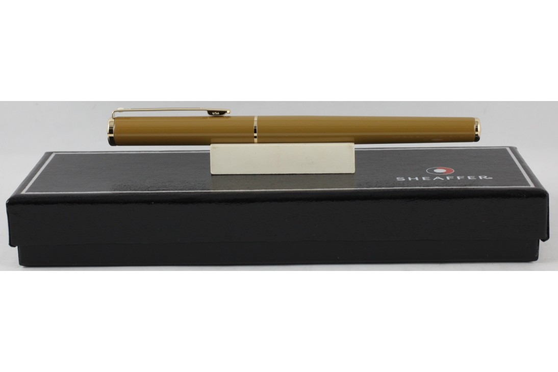 Sheaffer Agio 9089 Orange Olive GT Roller Ball Pen
