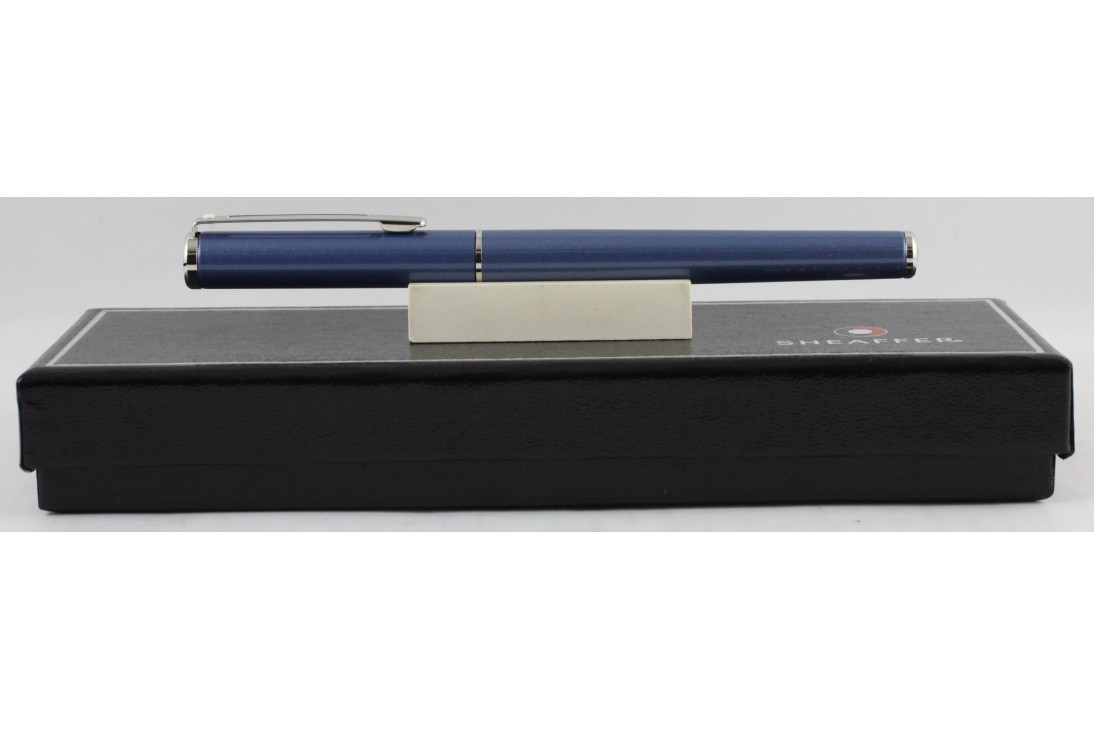 Sheaffer Agio 463 Blue Metallic Paint CT Fountain Pen