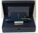 Giorgio Armani Montenapoleone Green with Gold Plated Trim Ball Pen