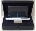 Giorgio Armani Montenapoleone White with Chrome Trim Fountain Pen