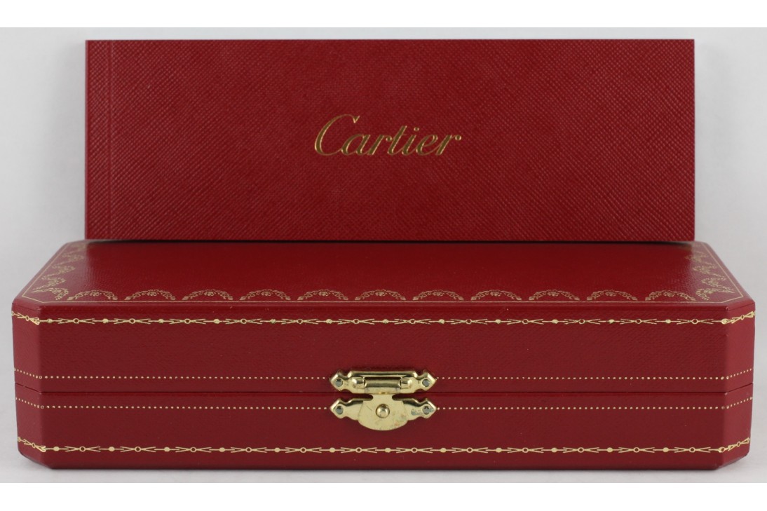 Cartier OP000144 Santos Stainless Steel Palladium Finish Ball Pen