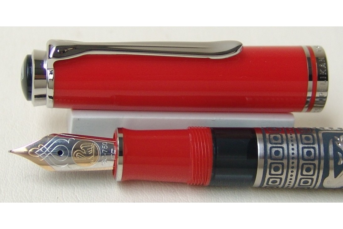 Pelikan Limited Production M910 Toledo Red Fountain Pen