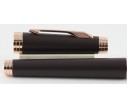 Parker Premier 13 Soft Brown Pink Gold Trim Roller Ball Pen