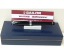 Sailor ProGear Slim (Sapporo) Black Rhodium Trim Fountain
