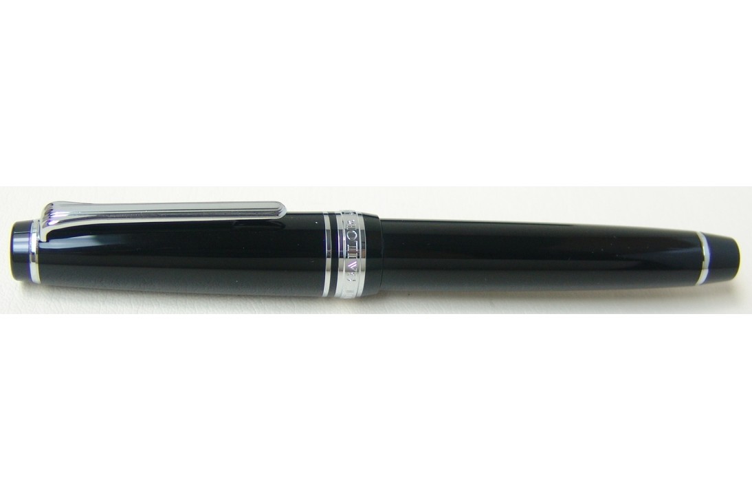 Sailor ProGear Slim (Sapporo) Black Rhodium Trim Fountain