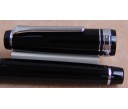 Sailor Professional Gear Black Silver Accents Fountain Pen
