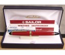 Sailor 1911 Standard Red with Gold Trim Fountain Pen (Old Logo)