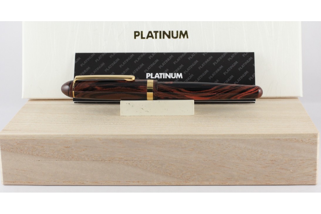Platinum 3776 Marble Ebonite Fountain Pen