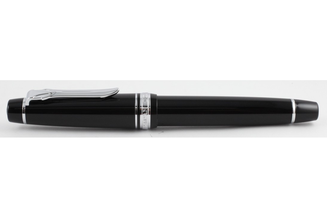 Sailor Professional Gear II Black with Rhodium Trim Fountain Pen