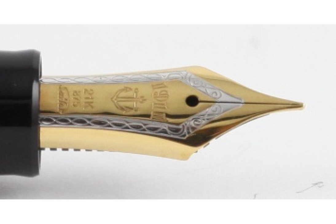 Sailor Professional Gear II Realo Black with Gold Trim Fountain Pen